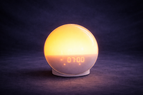 Aura Glow Smart Sunrise Alarm — Circadian Rhythm Light with 20 Lighting Modes & Ambient Sounds
