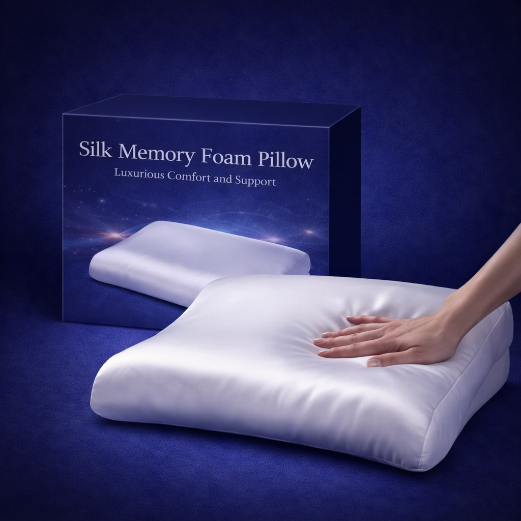 Silk Memory Orthopedic Pillow