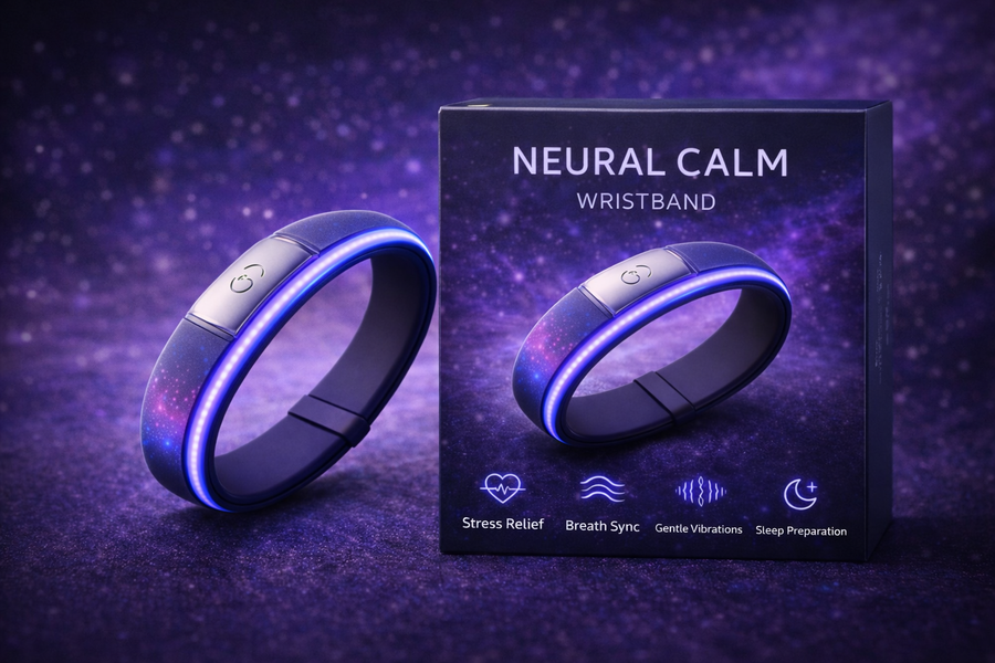 Neural Calm Wristband — Your Wearable Pathway to Serenity